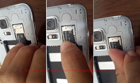 SAMSUNG GALAXY S5: HOW TO INSERT & REMOVE SD .
